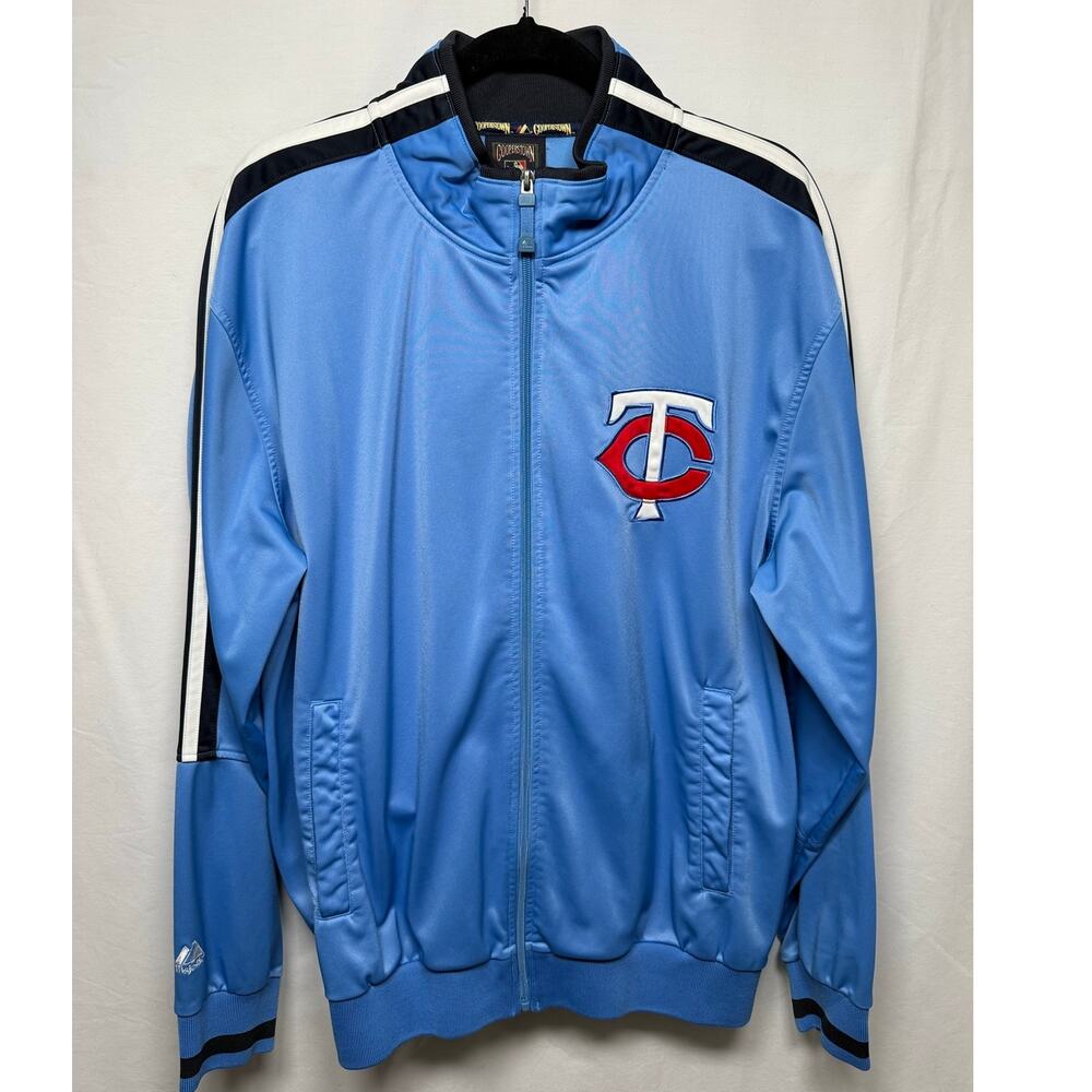 Minnesota Twins Majestic Cooperstown Collection Full Zip Jacket, Size XL
